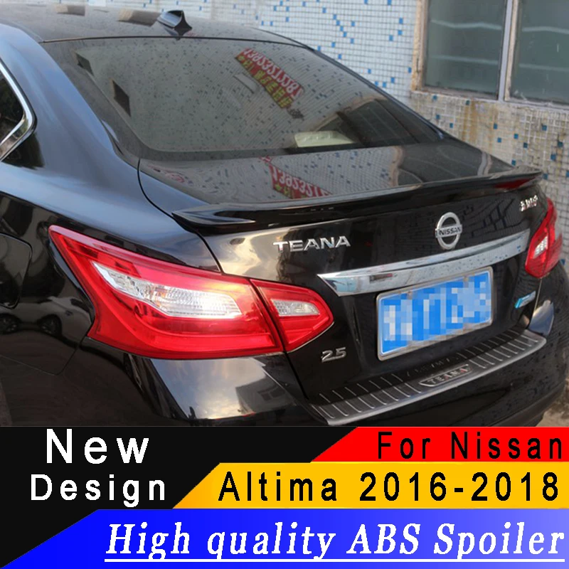 Спойлер для Nissan Altima задний спойлер из АБС пластика 2016 2017 гг. любой цвет|Спойлеры и