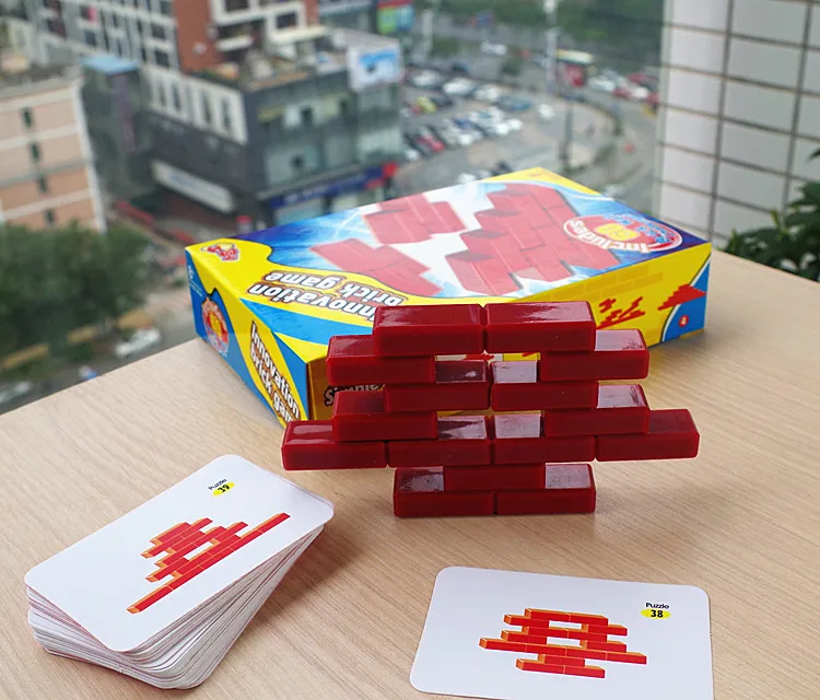Детское космическое образование 3D tangram деревянные строительные модели IQ
