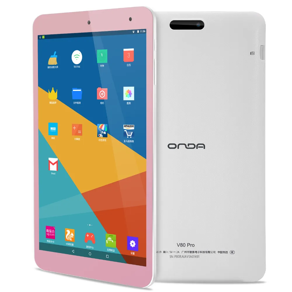 Onda V80 Pro 8 дюймовых планшетных ПК MTK8163A Quad-Core 2 Гб оперативной памяти 16 встроенной