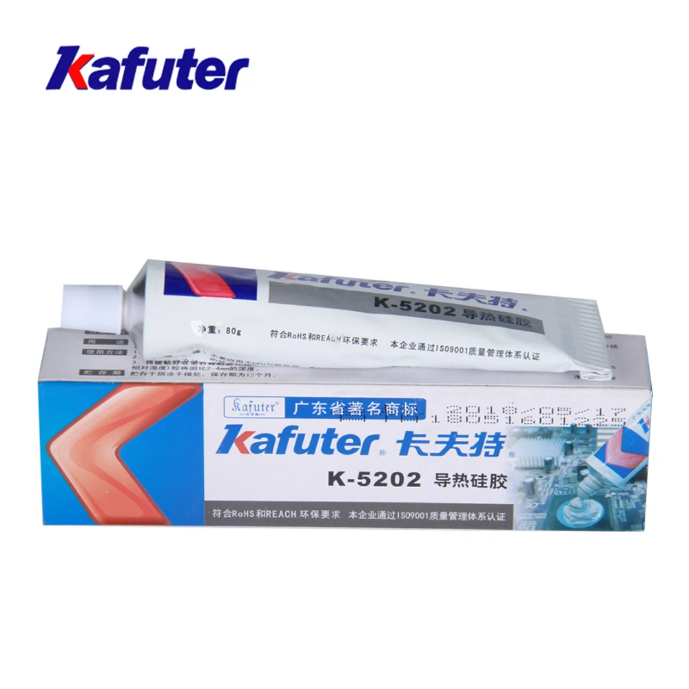 Kafuter 80 г K-5202 высокая термостойкость Термальность смазка теплопроводная паста для