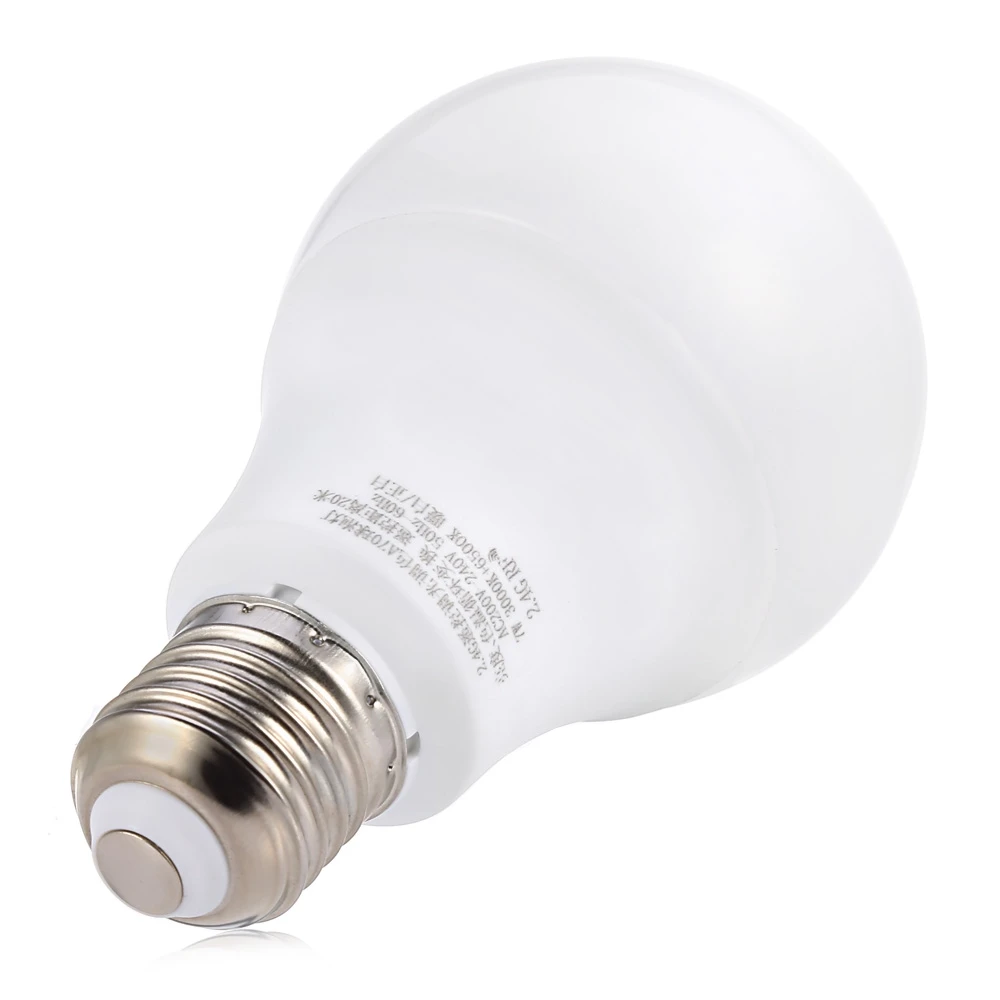 7 Вт Затемняющая Светодиодная лампа с пультом дистанционного управления 4 режима