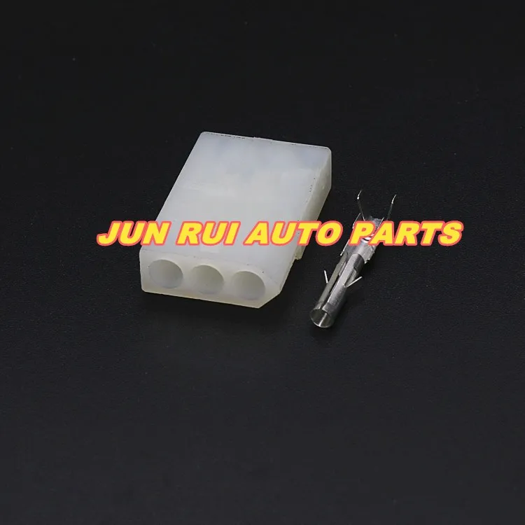 

10pcs/lot 3 Pins waterproof Auto WIRE harness Connector Male and Female car connection connector