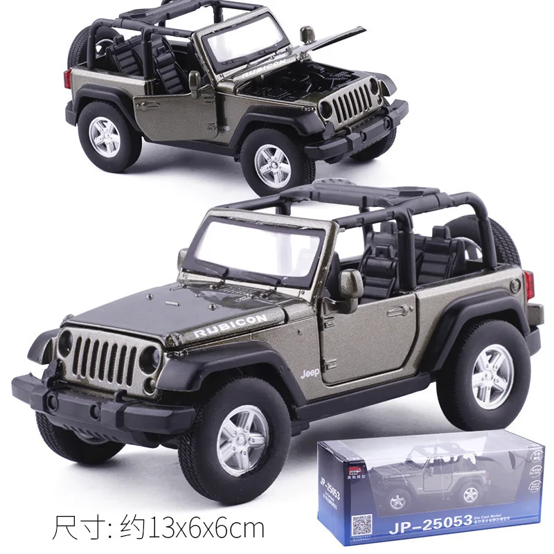 Модель автомобиля трансформера Jeep Wrangler из сплава 1:32| |