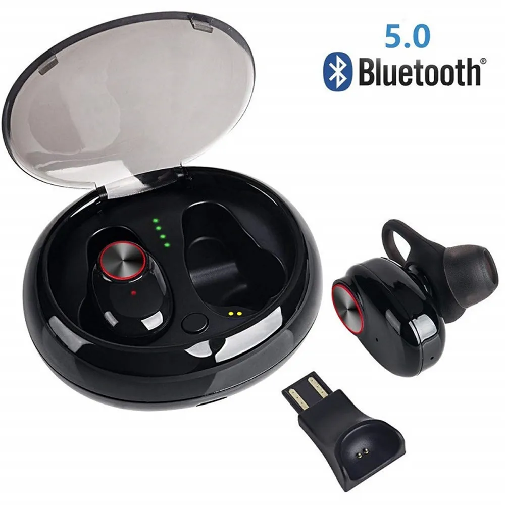 Беспроводные наушники, гарнитура Bluetooth V5.0, беспроводные наушники, стерео гарнитура для samsung, iphone, Xiaomi