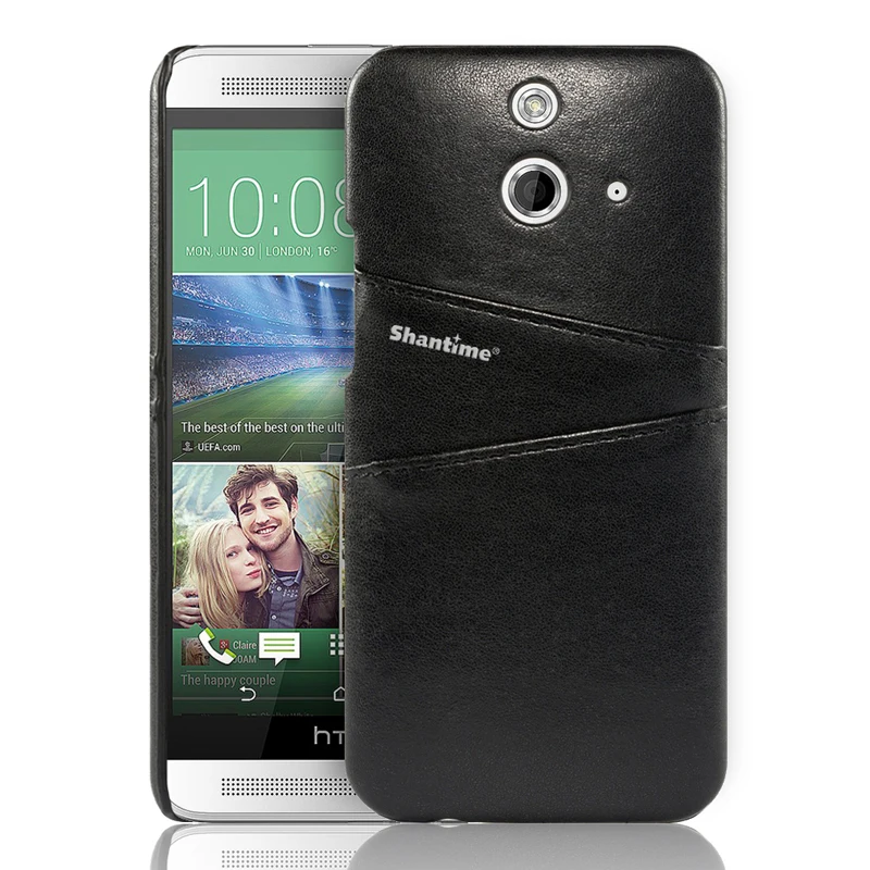 Black Роскошный винтажный Чехол-бумажник из искусственной кожи для htc One E8, чехол для телефона, чехол для htc One M8, чехол с отделениями для визиток - Цвет: Black