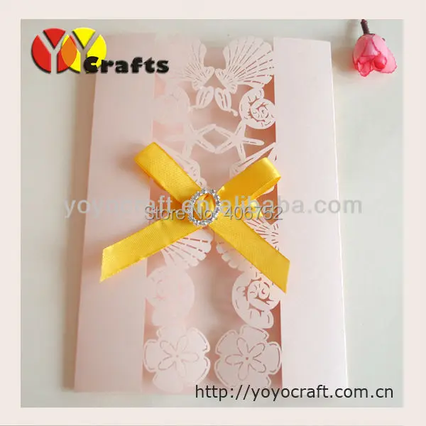 Романтические пляжные Пригласительные открытки для свадебной церемонии