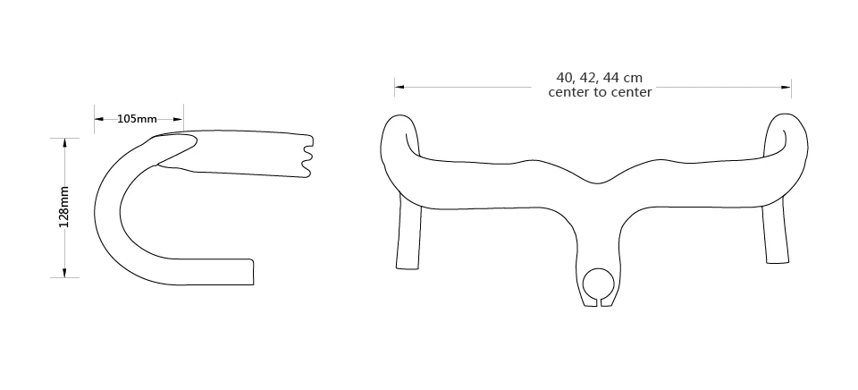 full carbon 3K matt bicycle handlebar Road bike and stem integratived with computer stent holes YT613 |