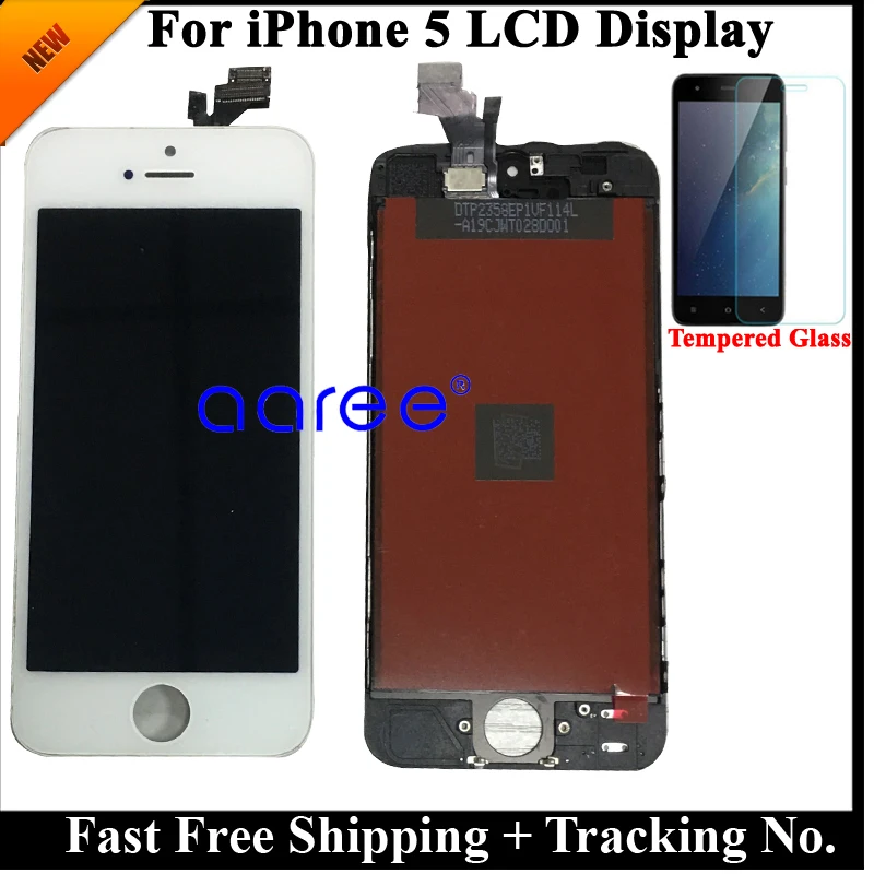 Grade AAA No Dead Pixel For iPhone 5 LCD I5S 5C Display for SE Screen Touch Digitizer Assembly | Мобильные телефоны и