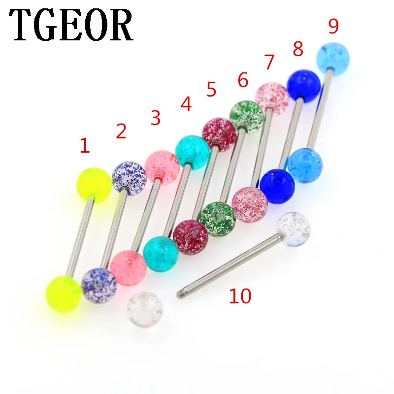 Лидер продаж оптовая продажа 100 шт. 14 г смешанные цвета сверкающие УФ акриловый