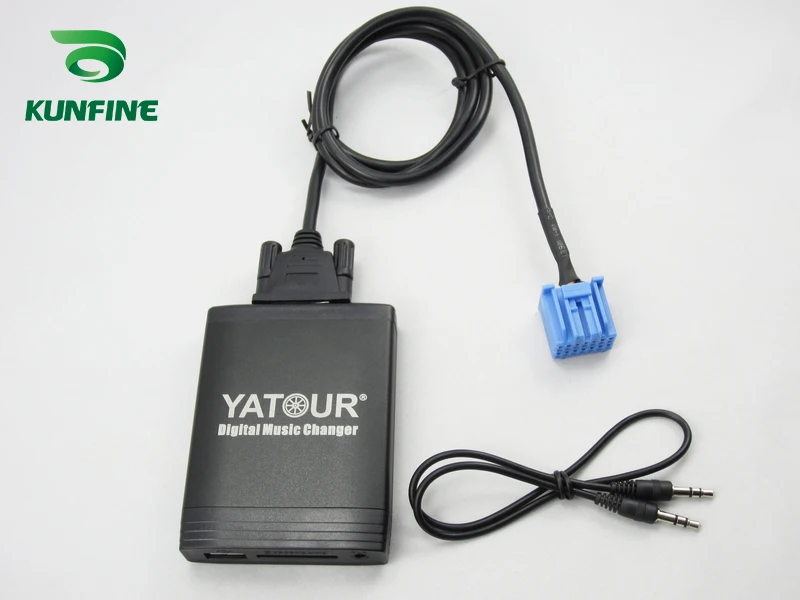 Автомобильный цифровой музыкальный адаптер USB SD Aux MP3 интерфейс автомобиля стерео