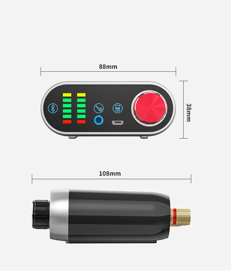 TPA3116 Bluetooth мини-усилитель стерео Bluetooth 5,0 Hifi аудио домашний усилитель для мобильного планшета MP3 50 Вт* 2 цифровой усилитель мощности