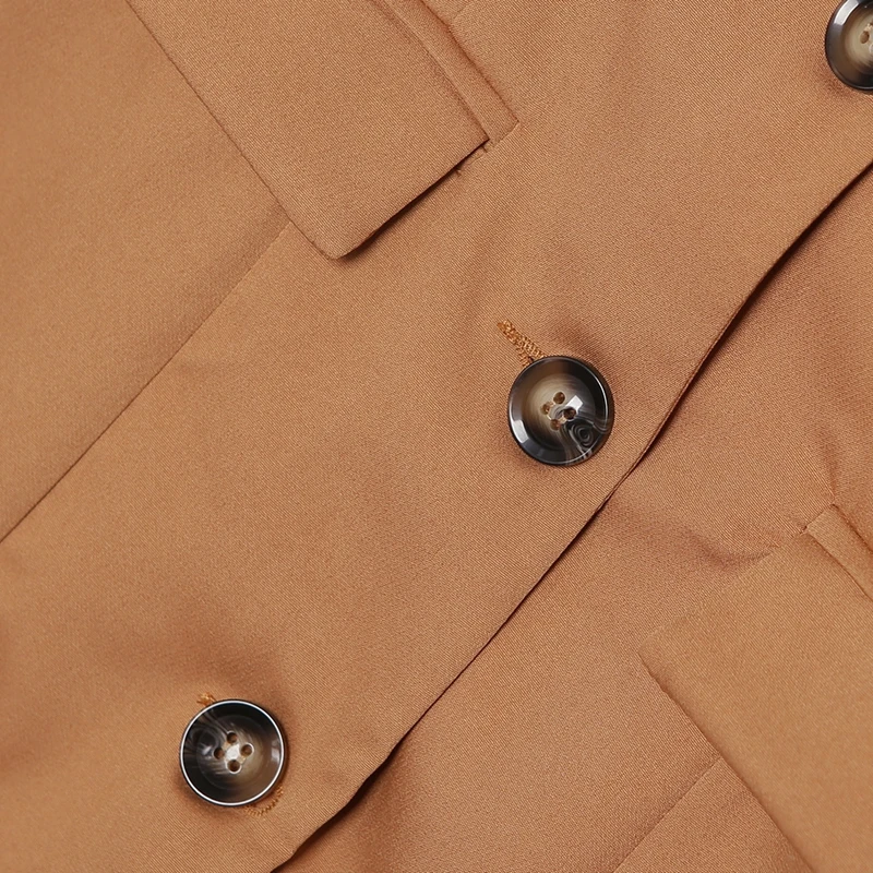 Новинка 2020 модная женская Свободная длинная куртка на пуговицах женское нижнее