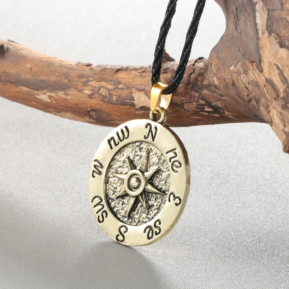 Чэнсюнь матросское ожерелье подвеска с компасом для мужчин ювелирные изделия