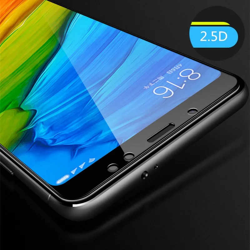 Полное покрытие из закаленного стекла пленка для Xiaomi Redmi Note 5 Pro/note5 prime global 99 дюймов