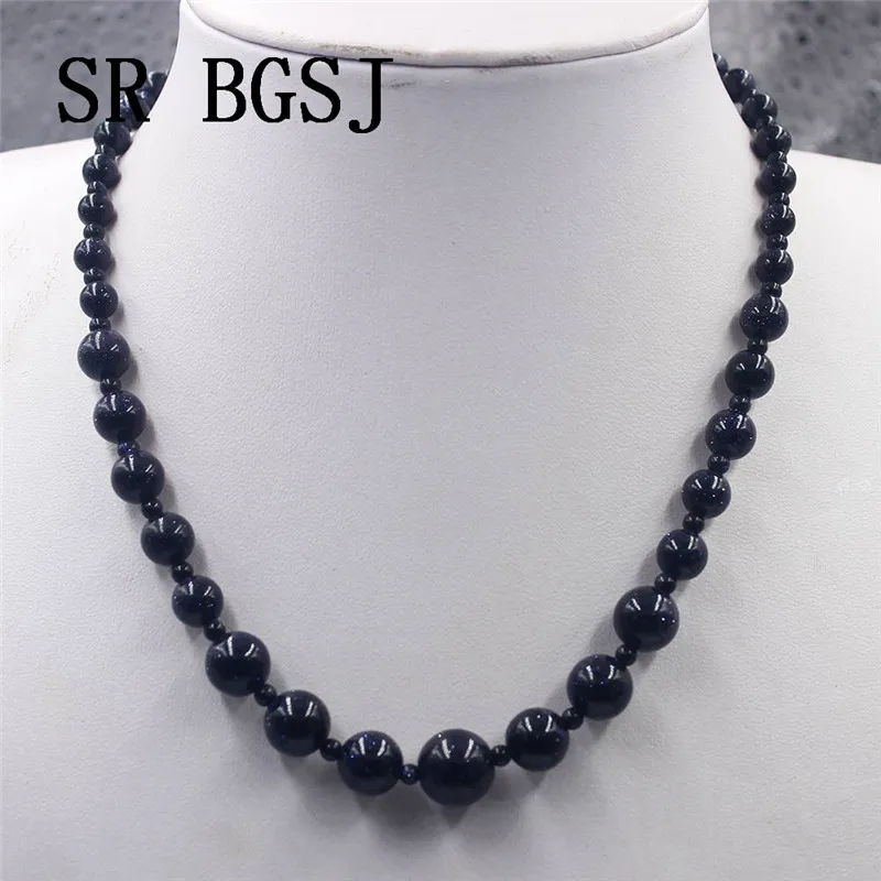 Бесплатная доставка 4-12 мм Камни Градуированные с голубым песком натуральные