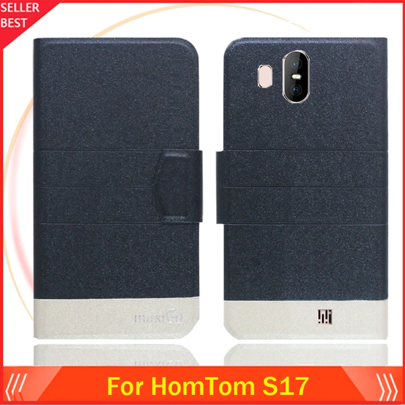5 видов цветов жарко! HomTom S17 кожаный чехол для телефона заводская цена защитный с