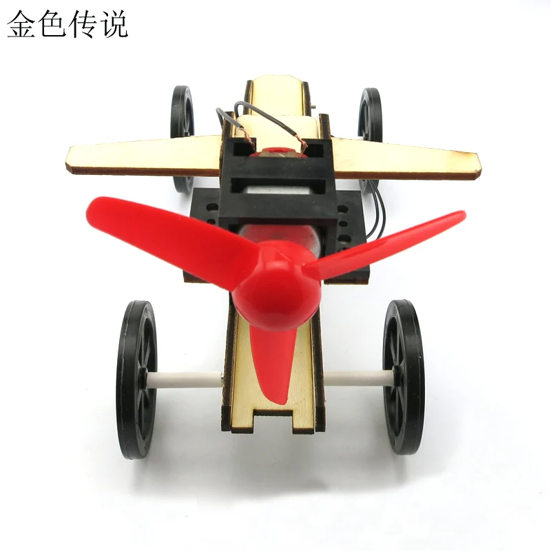 F17922 DIY Собранный деревянный автомобиль головоломка игрушки научная модель для