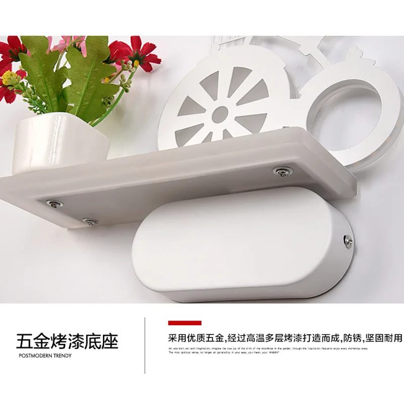 Акриловый креативный современный светодиодный настенный светильник для