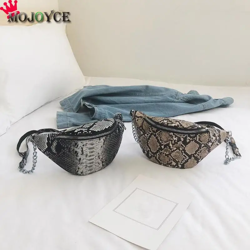 Новая поясная сумка, модная, роскошная, брендовая, под змеиную кожу, поясная сумка, с принтом под змеиную кожу, женская, модная, из кожи питона