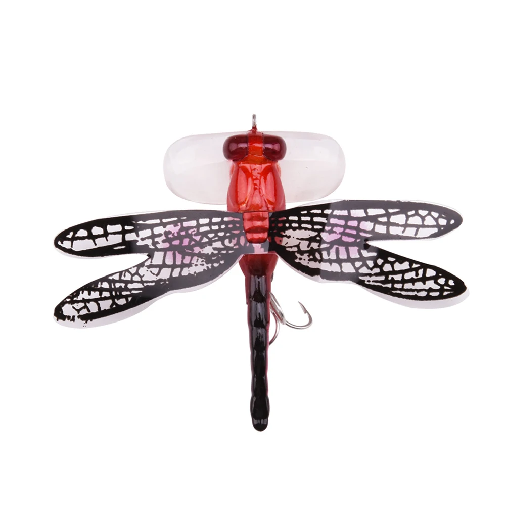 7 см приманка для рыбалки крючок спасательный Стрекоза плавающая Летающая