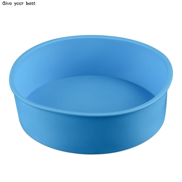 Силиконовый круглый Форма для пирога посуда выпекания инструмент выпечки