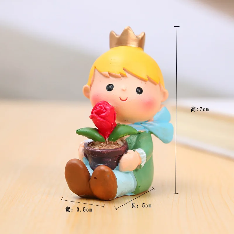 Статуя мальчика из мультфильма Сказочная статуя Маленького принца украшение