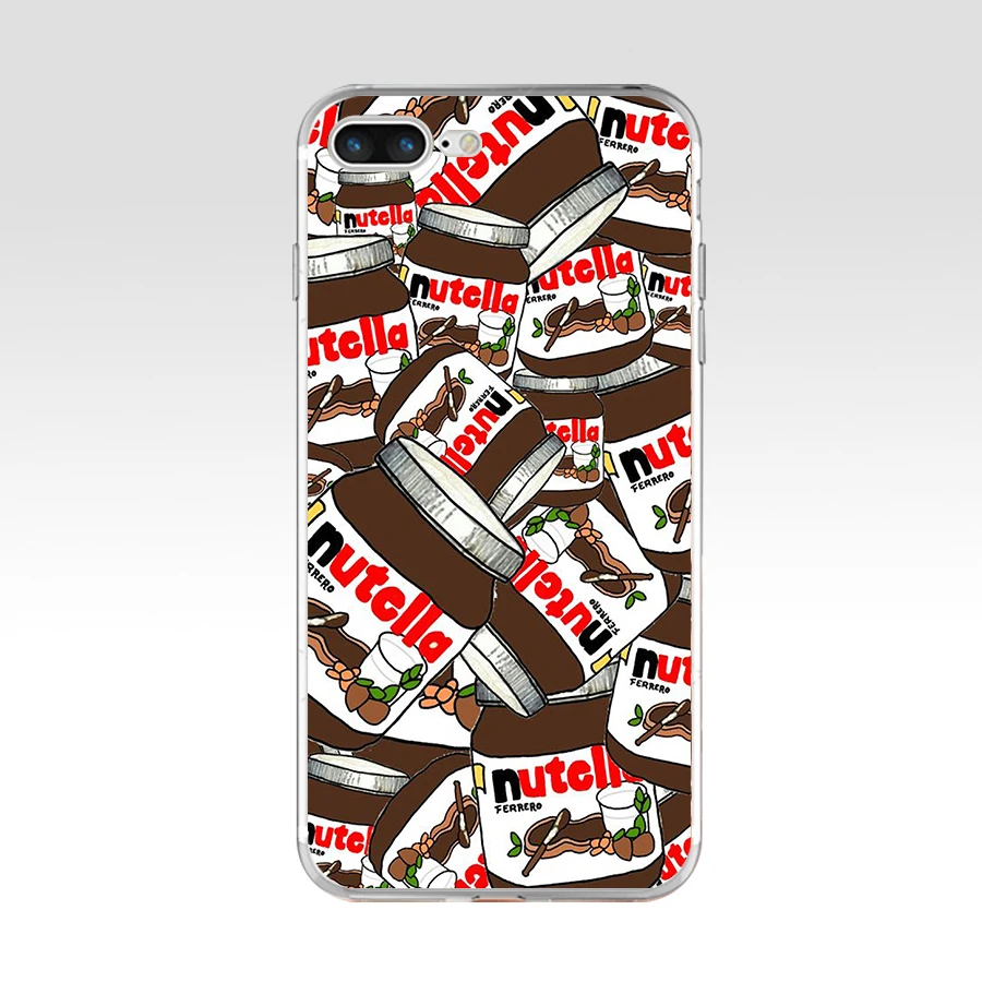 227AQ Nutella Мягкий ТПУ силиконовый чехол для Apple iPhone 6 6s 7 8 plus | Мобильные телефоны и