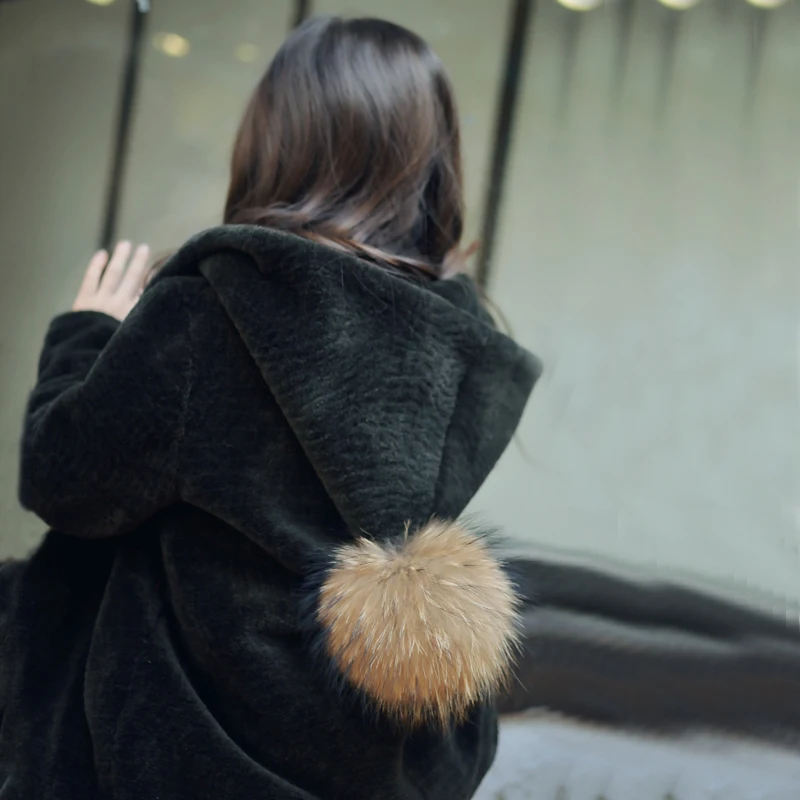 

Children's Real Sheep Fur Winter Fur 2017 Autumn Baby Girls Long Hot Coat Kids Full Sleeve Coat Clothes