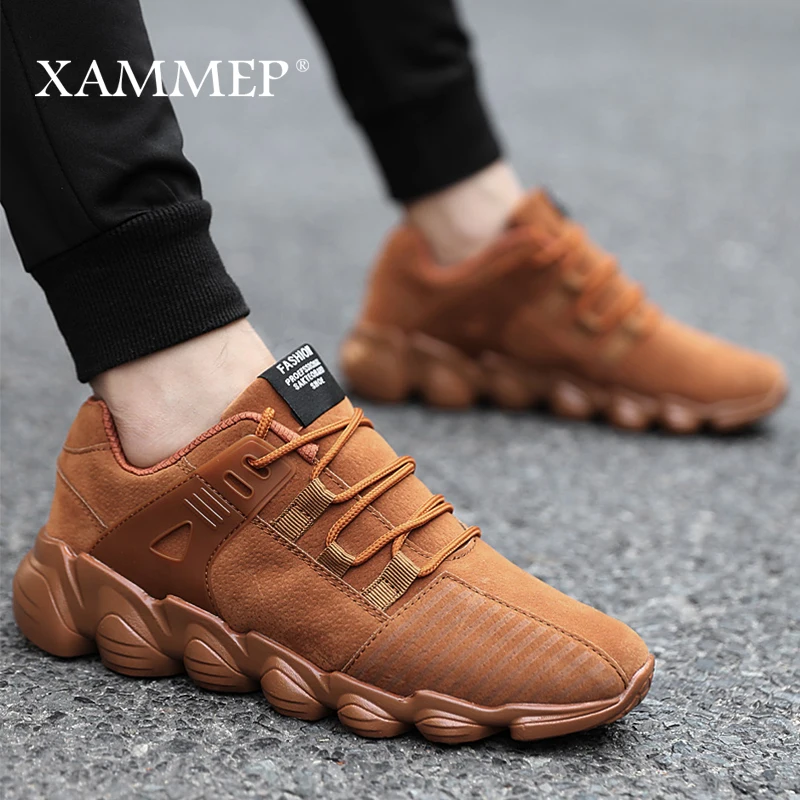 Men Casual Shoes Sneakers Brand Loafers Male Mesh Flats Breathable Plus Big Size Spring Autumn Slip On Xammep | Обувь