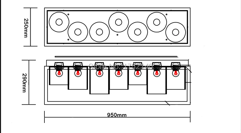 Свеча подсвечник потолочный светильник. Стеклянная железная лампа TIEYI в стиле