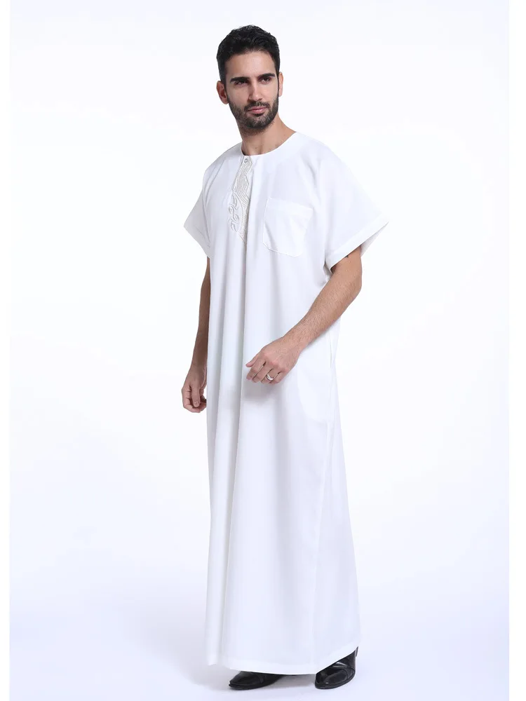 Мужская мусульманская одежда abaya мусульманский кафтан мужская Тауб большие