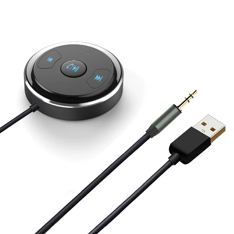 Беспроводной 3 5 мм Bluetooth приемник автомобильный комплект свободные руки AUX A2DP