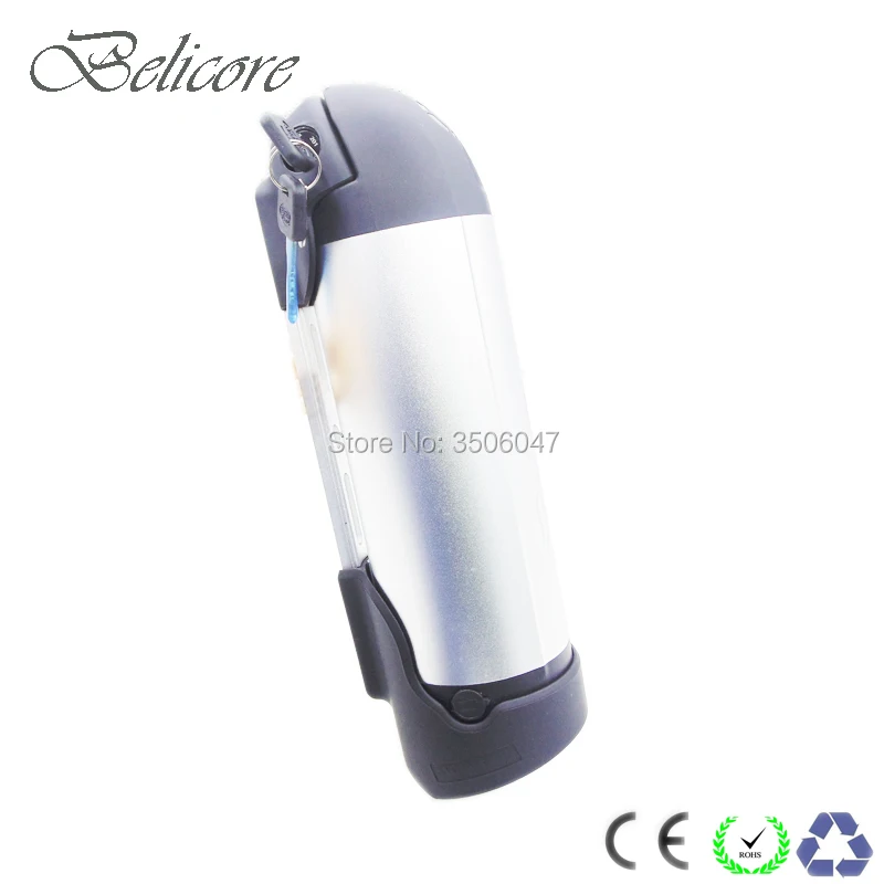 Free shipping Bottle ebike battery pack 24V 36V 8Ah 10Ah 12Ah 15Ah with charger for 36Volt 250W sondor electric bicycle
