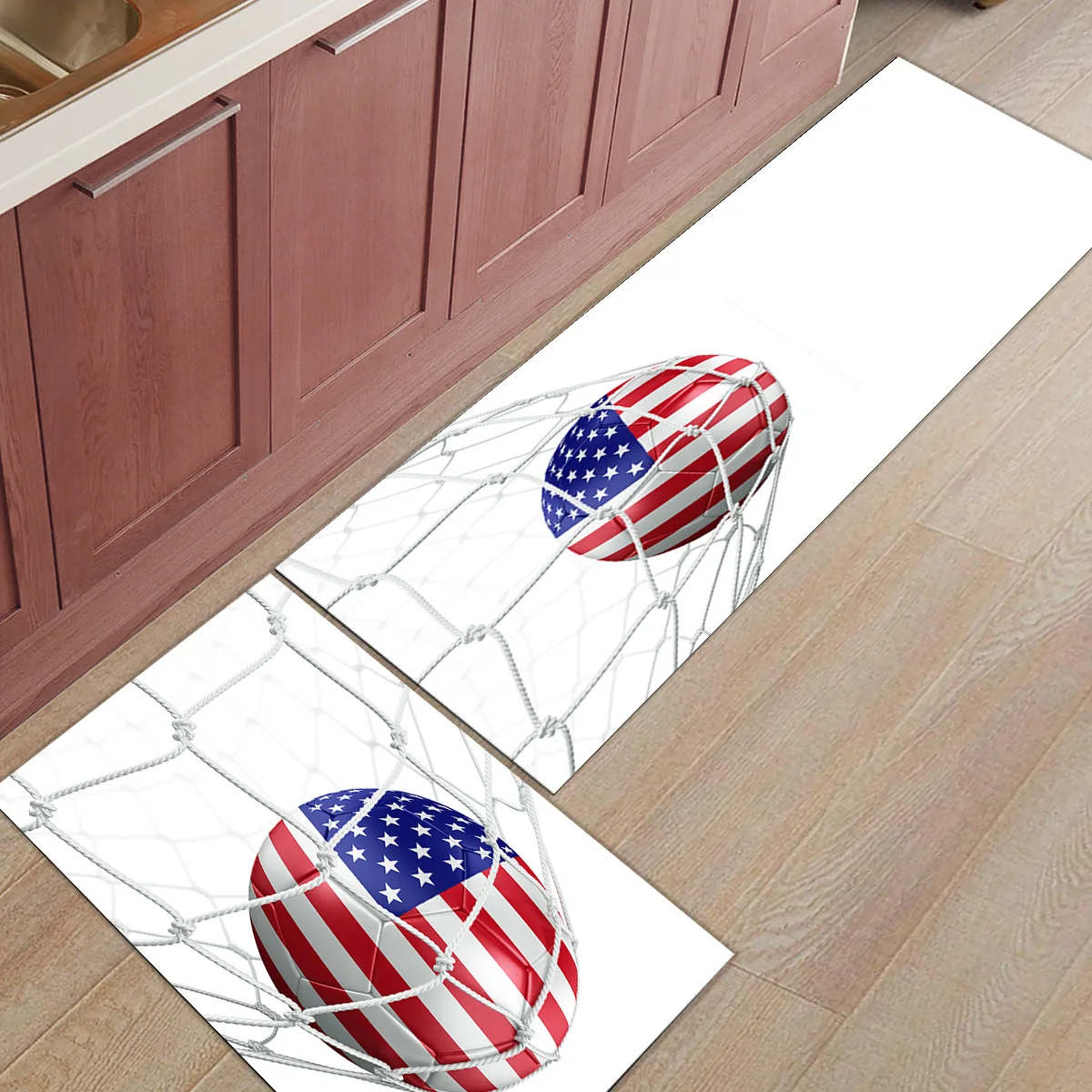 2 шт./компл. Бейсбол Футбол Спортивный Коврик Вход Передняя дверь ковры Ванная