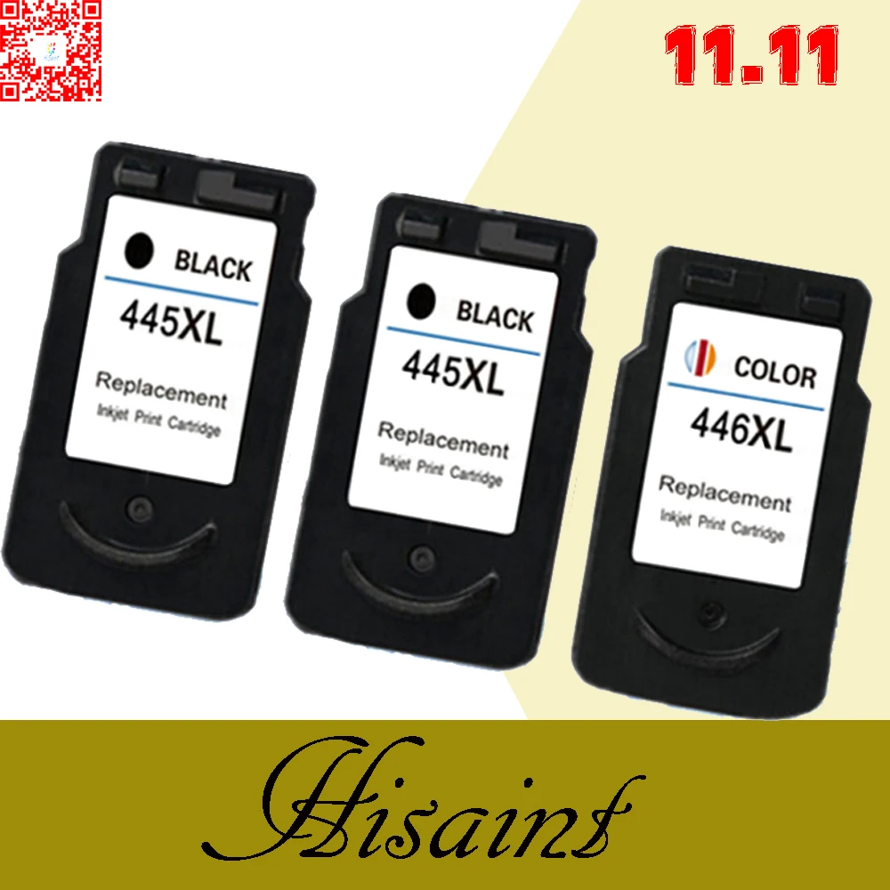Чернильные картриджи Hisaint для Canon PG 445 CL 446 pg445 cl446 MG2440 MG2540 IP2840 MG2940 Заводские