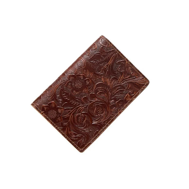 Новый держатель для карт из натуральной кожи Женская Обложка на паспорт поездок