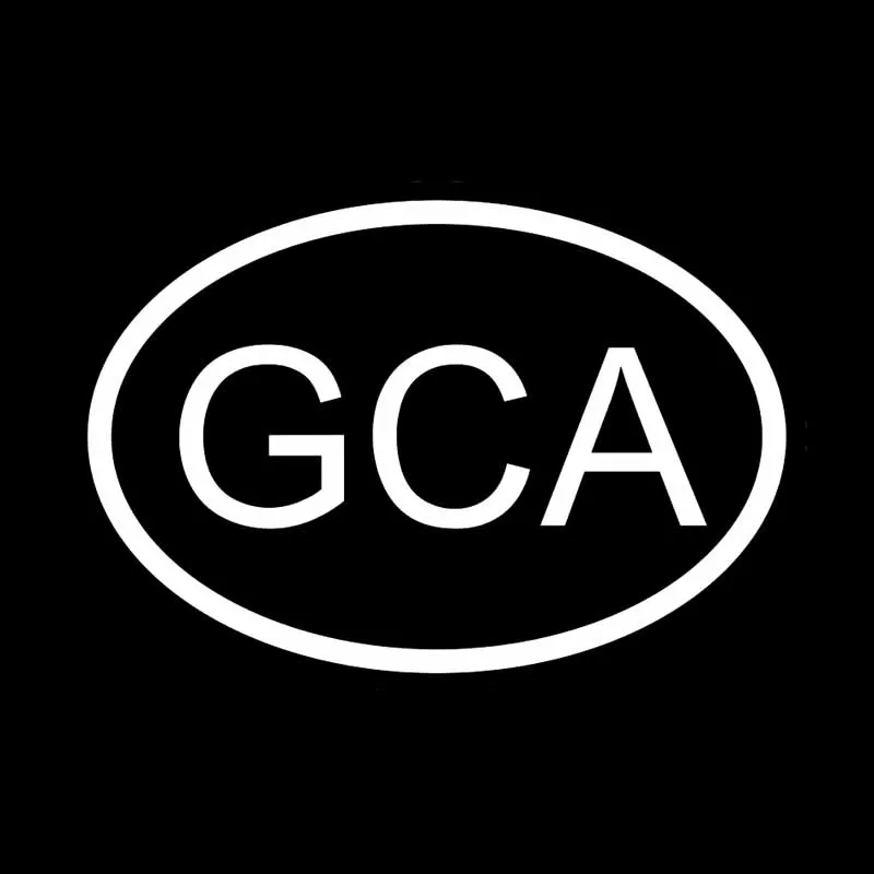 YJZT 13 1 см * 8 GCA GUATEMALA код страны овальная Автомобильная Наклейка Виниловая наклейка