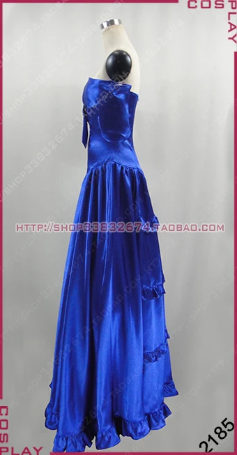 Dance With Devils Ritsuka Tachibana Long Blue Wedding Dress Cosplay Costume S002 |