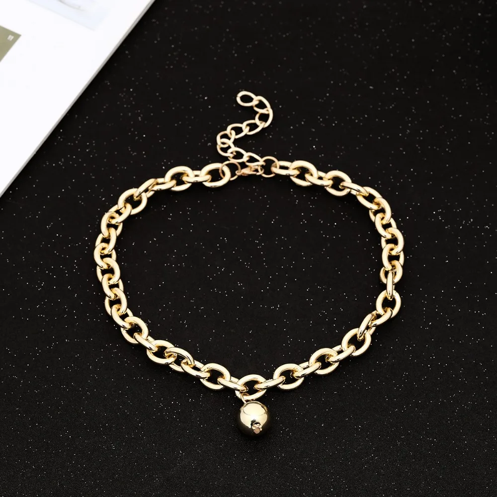 metal pendant necklace women punk necklaces &amp pendants fashion jewelry collier ras du cou | Украшения и аксессуары