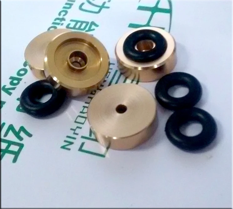 

Amplifier chassis accessories ys046 Shock absorbers Aluminum machine foot Gold Diameter 25mm