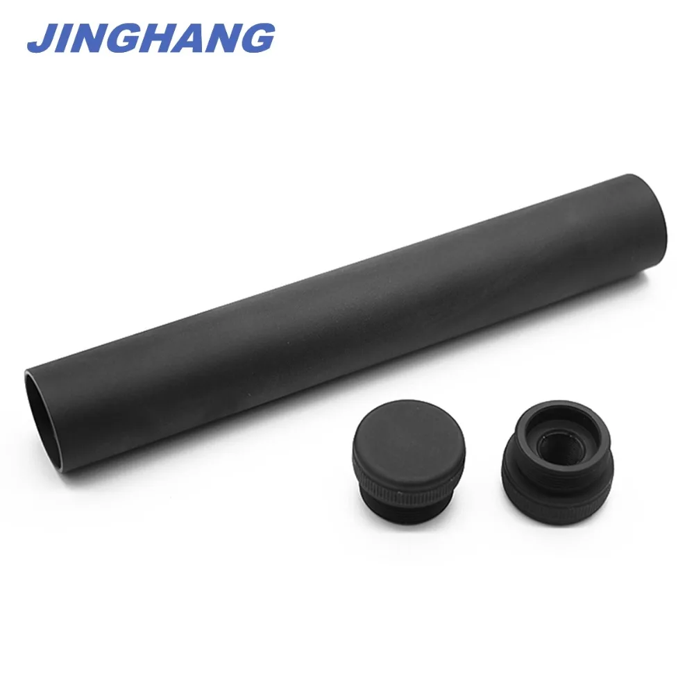8.875" 1.000" ID 1.250&quotOD non Maglite C-Cell Tube Cap Anodized Matte Black 1/2-28 end cap Shipping From CHINA / US | Автомобили