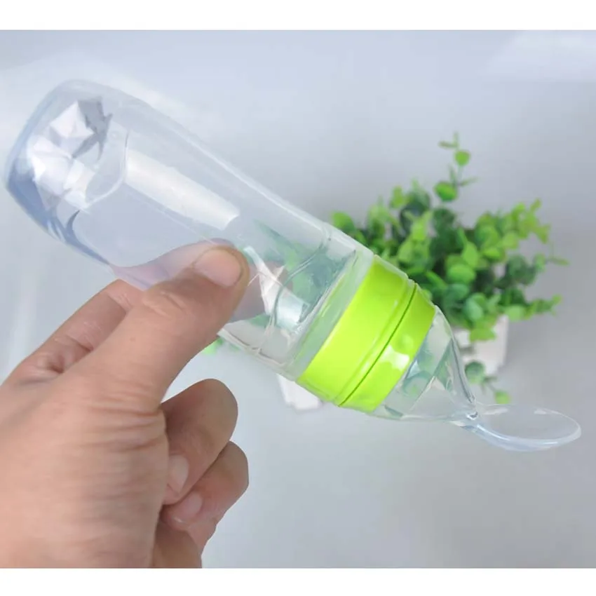 Бутылочка для новорожденных герметичная ложка дозирования продуктов 120 мл сок