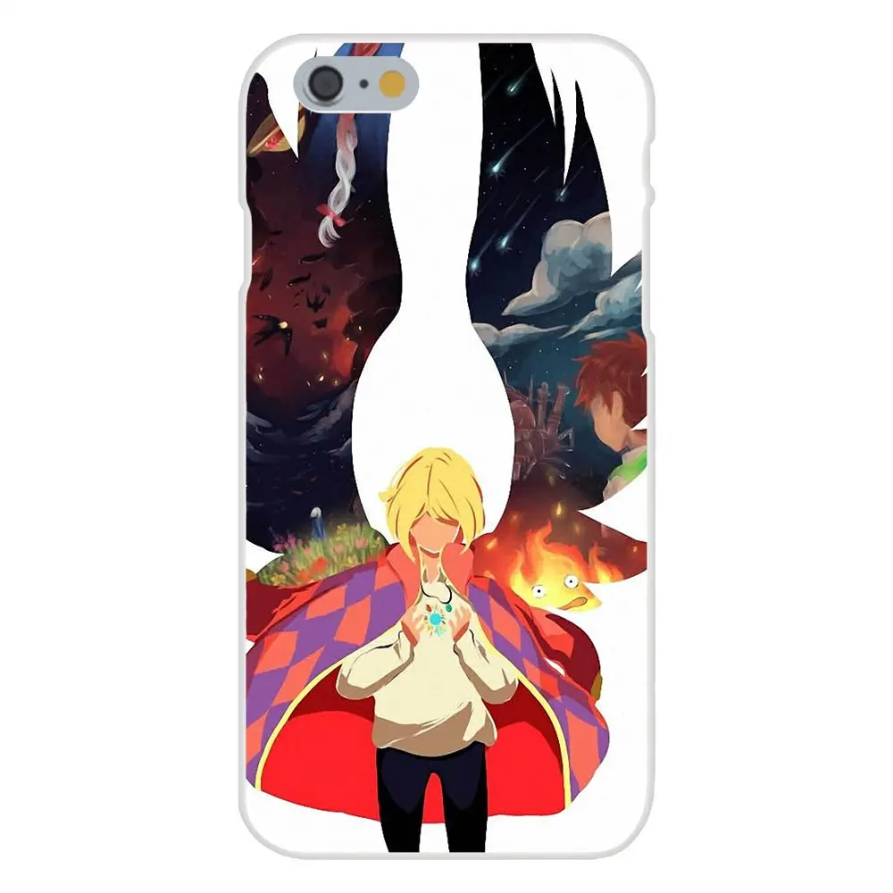 Aj18 Howl Moving Castle Аниме Арт Illust для Samsung Galaxy Note 5 8 9 S3 S4 S5 S6 S7 S8 S9 S10 mini Edge Plus Lite | Мобильные