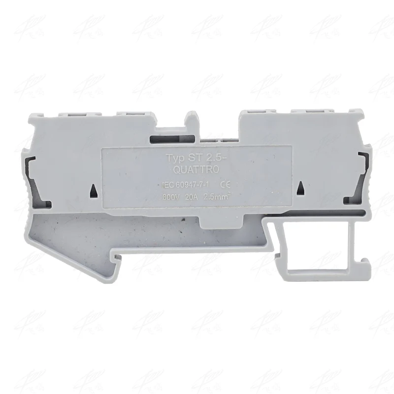 10Pcs ST-2.5-QUATTRO Connectors Return Pull Type Spring Cage Connection Ground Terminal Blocks Screwless | Обустройство дома