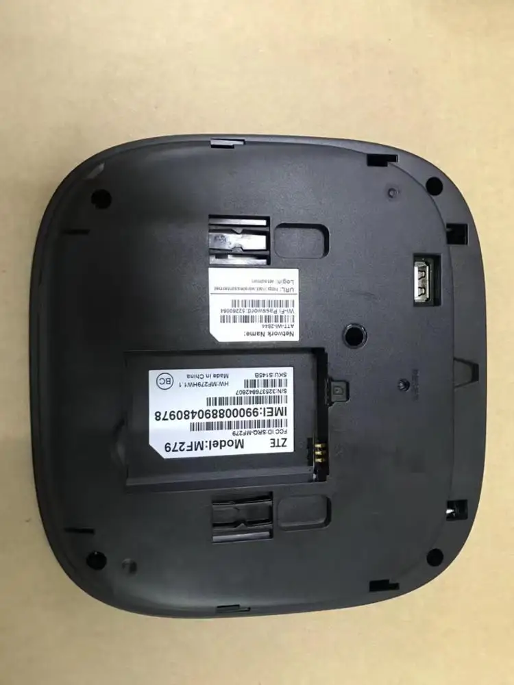 100 Мбит/с AT&T Z T E MF279 4G LTE беспроводной маршрутизатор с FDD B2/B4/B5/B12/B29/B30 модемом