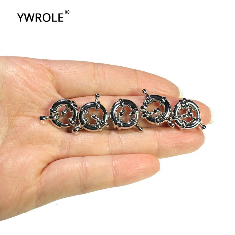 Оптовая продажа 10 шт. цинковый сплав Серебрянные крючки 13 мм для изготовления