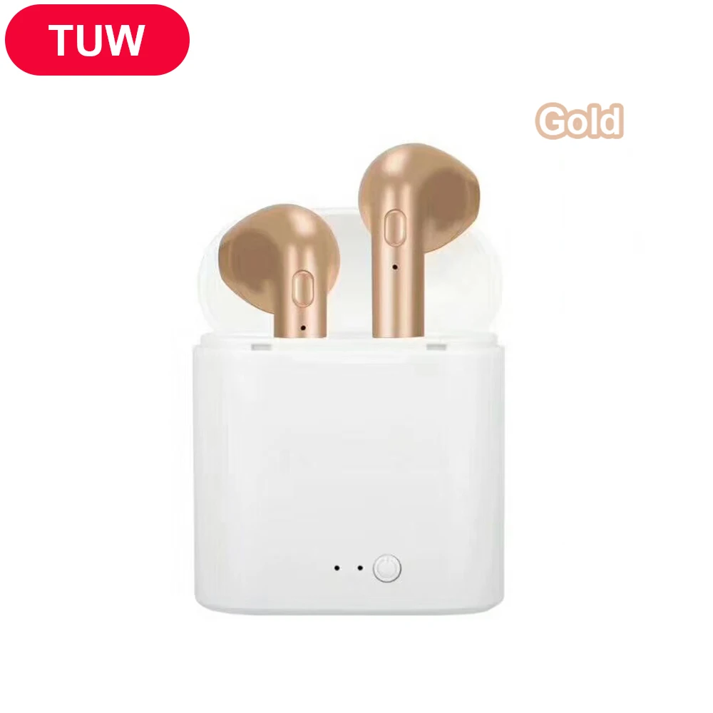 I7S Bluetooth наушники с двумя ушами беспроводной стерео зарядным устройством TWS к уху