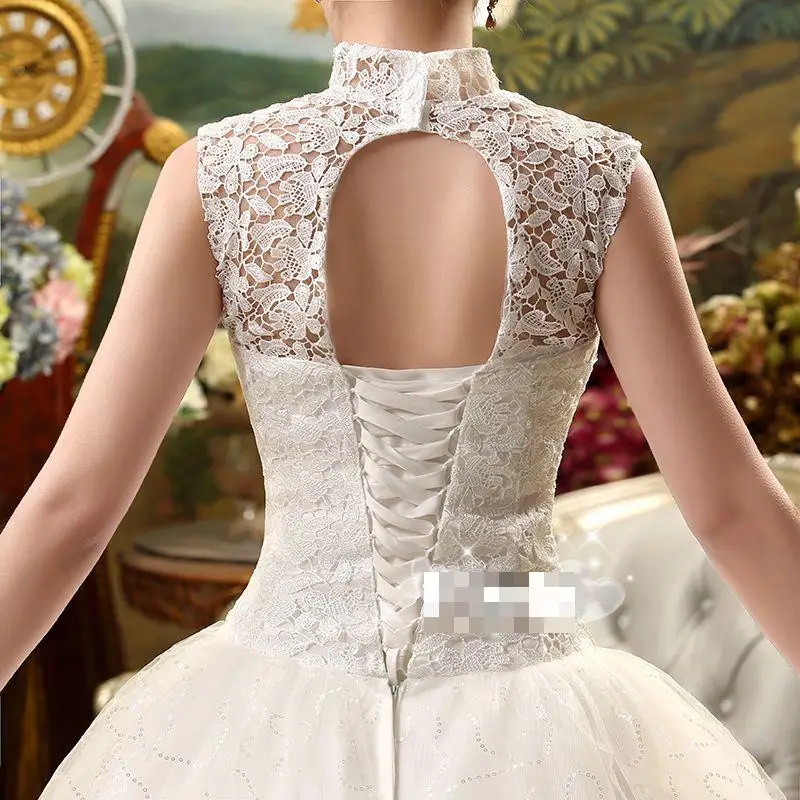 Лидер продаж 2017 новый стиль изготовленное на заказ кружевное свадебное платье