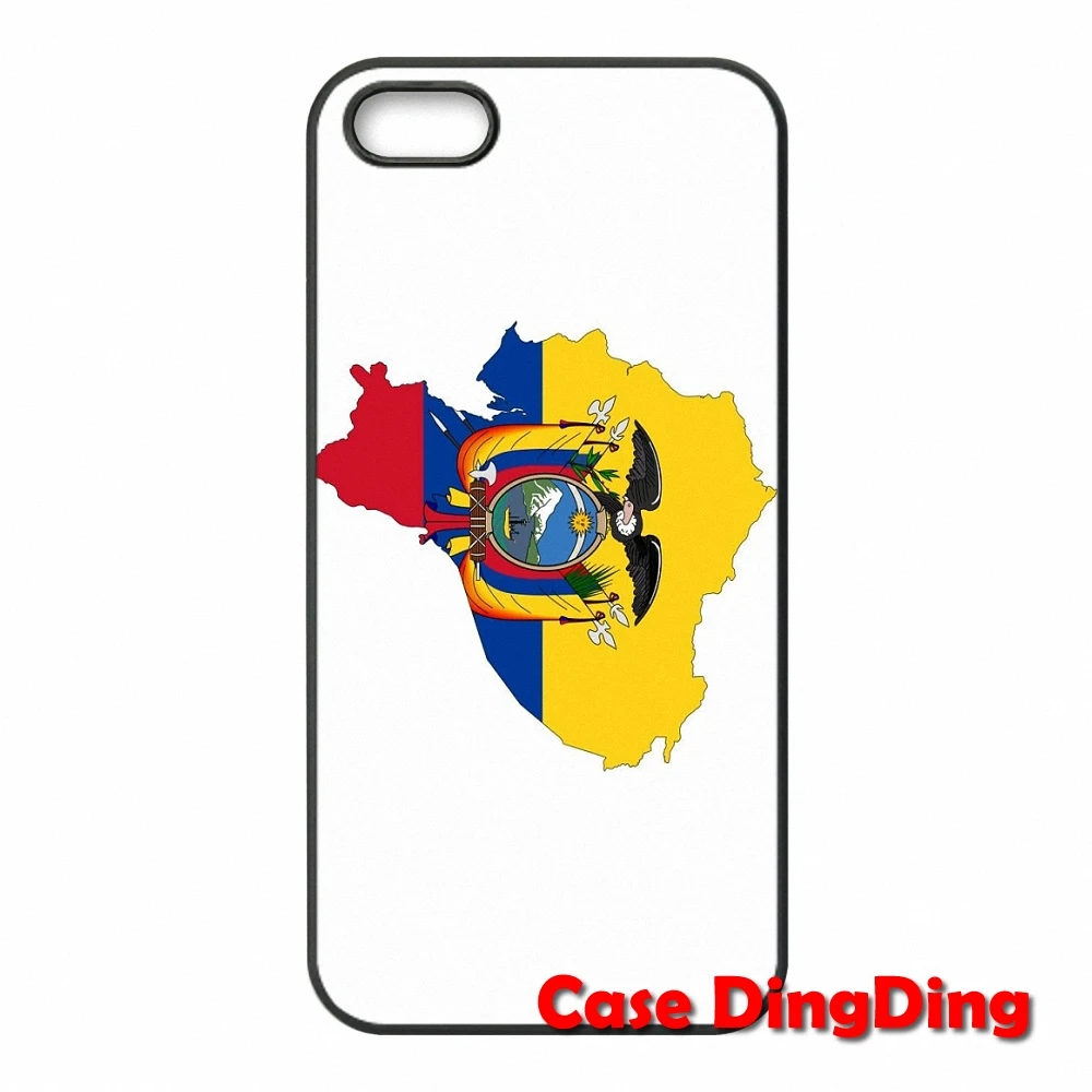 Для Moto X1 X2 G1 E1 Razr D1 D3 iPhone 4 4S 5 5C SE 6 S плюс iPod Touch эквадор флага телефон покрытия оптово