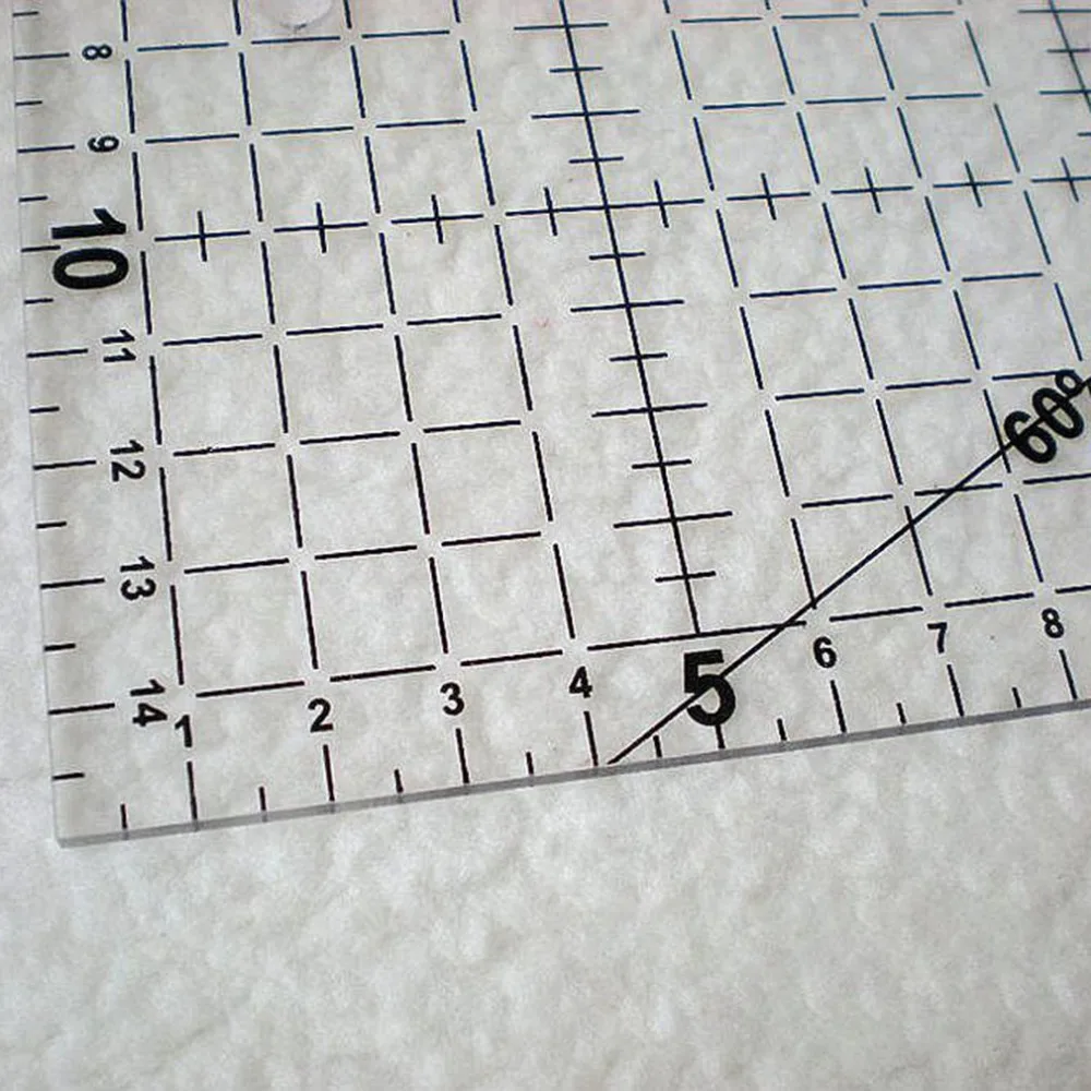 30X15cm линейка для лоскутного шитья DIY Инструмент Линейка сетка резки портного